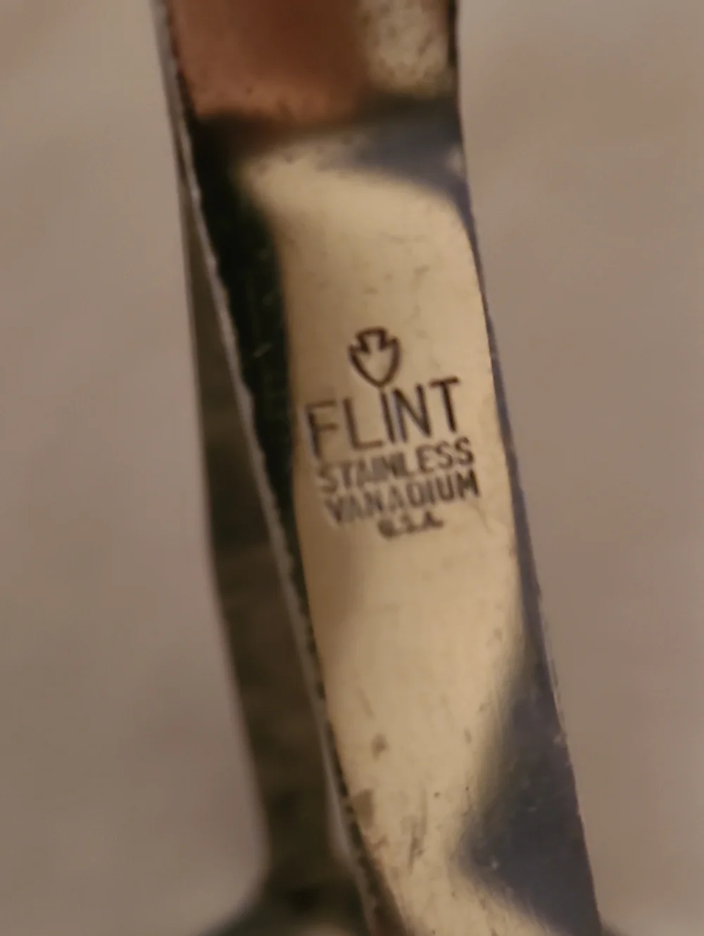 Flint Arrowhead Stainless USA Potato Masher and Serving Carving Fork Kitchen